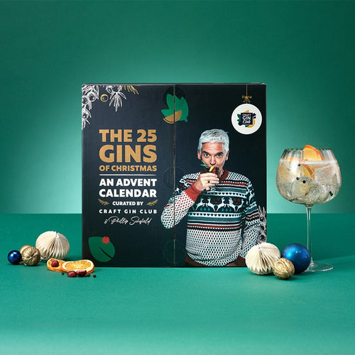 Craft Gin Club advent calendar curated by Phillip Schofield