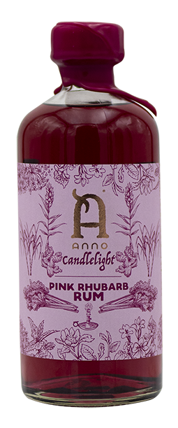 Candlelight Pink Rhubarb Rum